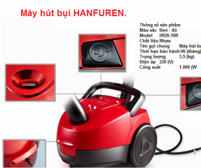 Máy hút bụi hanfuren